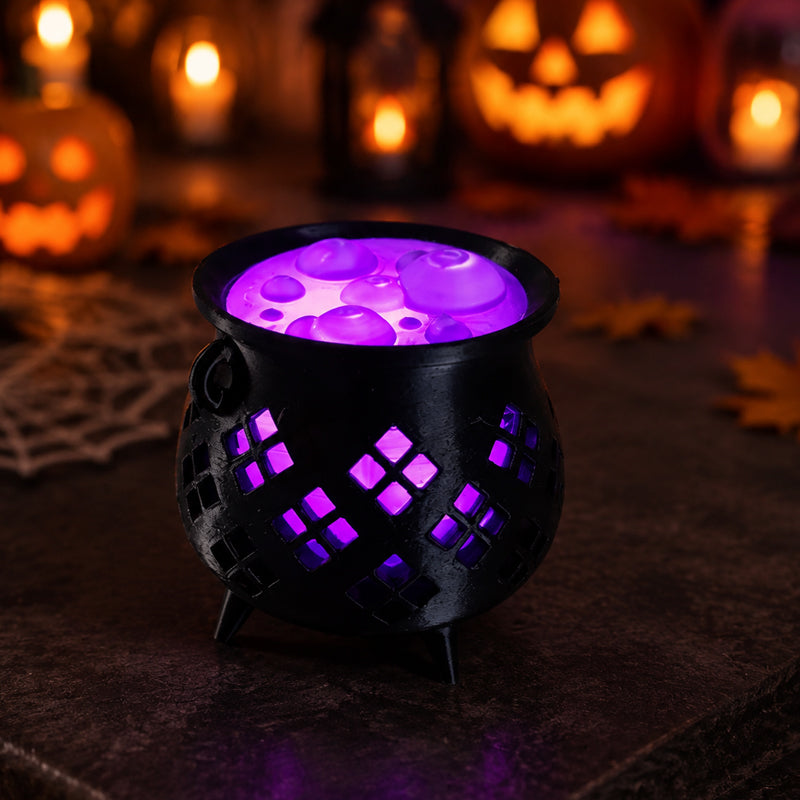 Witch Cauldron Tea Lights 🧙♀️ | Glowing Potion Magic ✨🔮