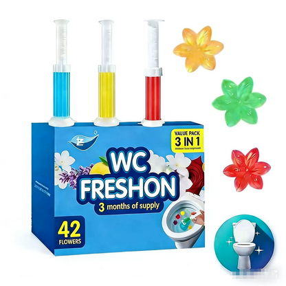 🔥Toilet Gel Stamp Box  Deodorizing Bathroom Freshener