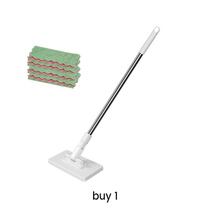🧹Disposable Dust Mop with 4 Reusable Cloths