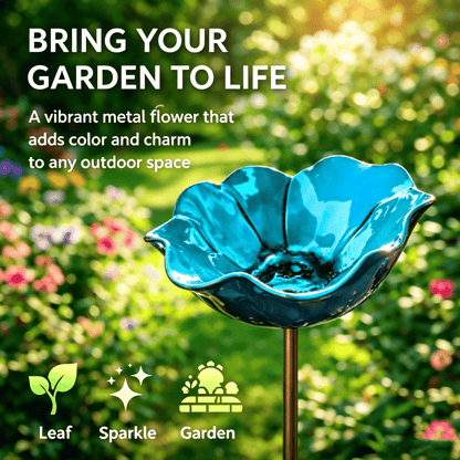 🐦 Mini Bird Bath & Pollinator Water Station  ✨ Attract Birds & Beneficial Insects