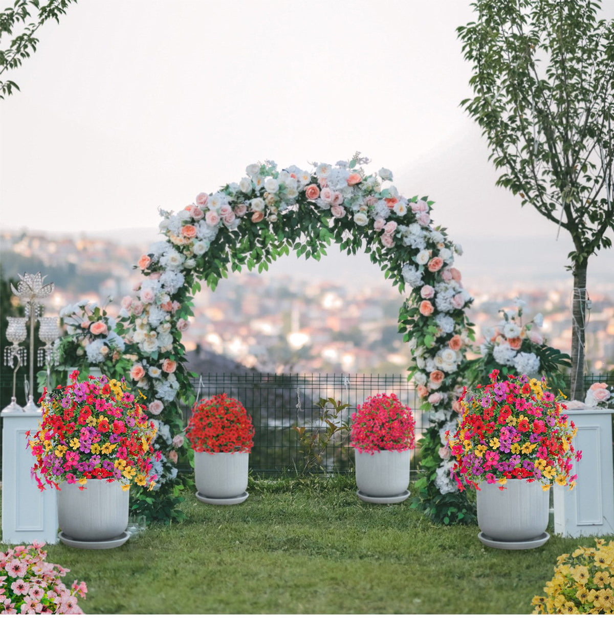 🌱Outdoor/Indoor UV Resistant & Waterproof Artificial Flower Decor