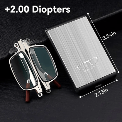 ✨ Weightless Folding Readers in a Sleek Metal Vault | Read Anywhere 📖