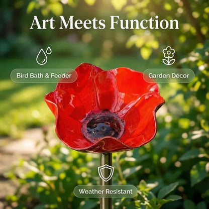 🐦 Mini Bird Bath & Pollinator Water Station  ✨ Attract Birds & Beneficial Insects