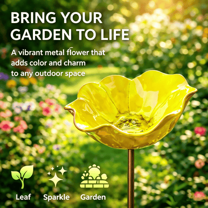 🐦 Mini Bird Bath & Pollinator Water Station  ✨ Attract Birds & Beneficial Insects