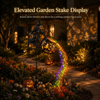 🎁2026 NEW HOT SALE 49% OFF🎃Halloween Witch Cauldron Garden Light