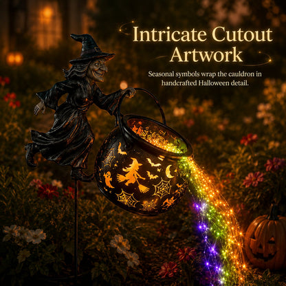 🎁2026 NEW HOT SALE 49% OFF🎃Halloween Witch Cauldron Garden Light
