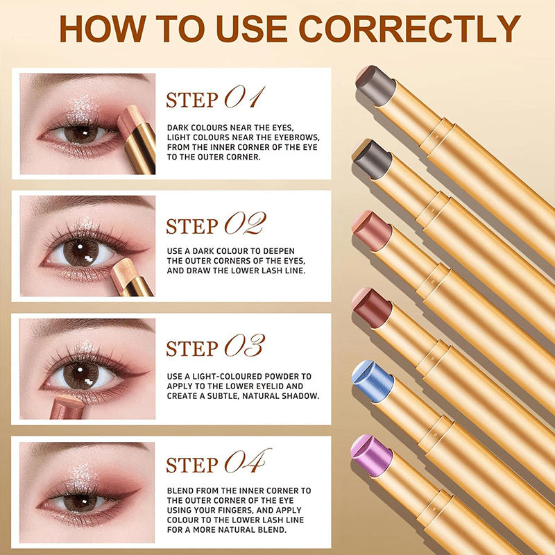 🔥Last Day - 49% Off🔥3 Color Eyeshadow Stick