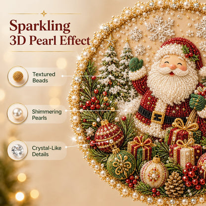 🌸🌻🍂🎄 Four Seasons & Holiday Pearl Art Hanging Wreath Kit ✨