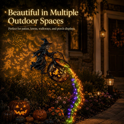 🎁2026 NEW HOT SALE 49% OFF🎃Halloween Witch Cauldron Garden Light