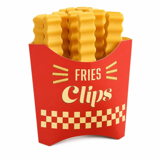 Crisp Clips – French Fry Bag Sealers ( Pack of 12 )