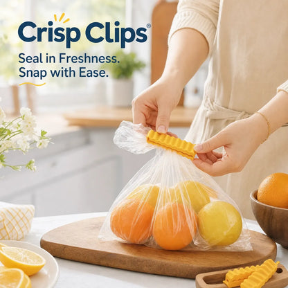 Crisp Clips – French Fry Bag Sealers ( Pack of 12 )