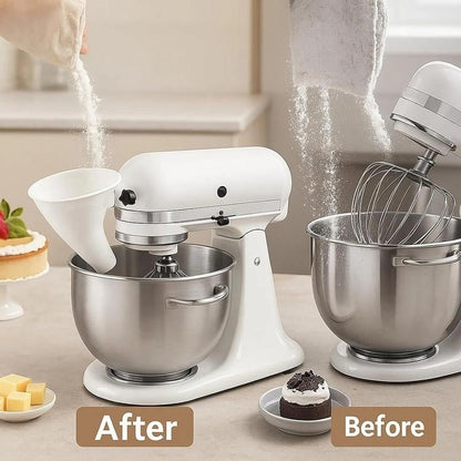 ✨Flour Funnel for Kitchen Aid Stand Mixer