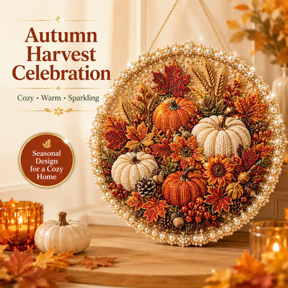 🌸🌻🍂🎄 Four Seasons & Holiday Pearl Art Hanging Wreath Kit ✨
