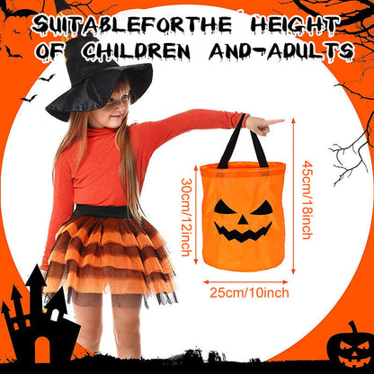 🎃 This Halloween Bag Is Already A Hit! ✨ LED Pumpkin Trick or Treat Bag – The Perfect Glow-Up For Kids 👻