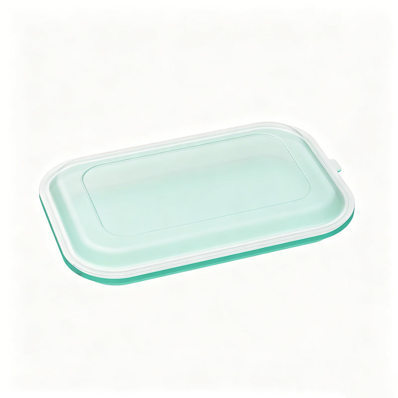 🍱✨ Portable Food Grade Silicone Lunch Box ! BPA-free, leak-proof, foldable – perfect for work, travel & picnics. 🔥💪